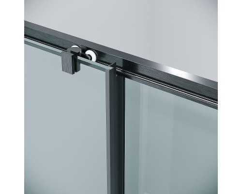 Душевой уголок Grossman Cosmo 110х80 120.K33.02.1180.42.00 профиль Графит сатин стекло прозрачное