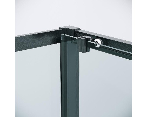 Душевой уголок Grossman Cosmo 110х80 120.K33.02.1180.42.00 профиль Графит сатин стекло прозрачное