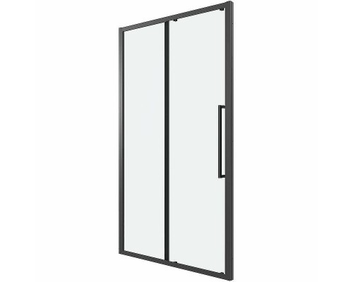 Душевая дверь Grossman Cosmo 140 100.K33.02.140.21.00 профиль Черный матовый стекло прозрачное