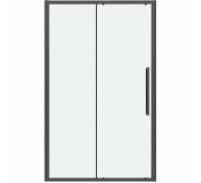 Душевая дверь Grossman Cosmo 110 100.K33.02.110.42.00 профиль Графит сатин стекло прозрачное