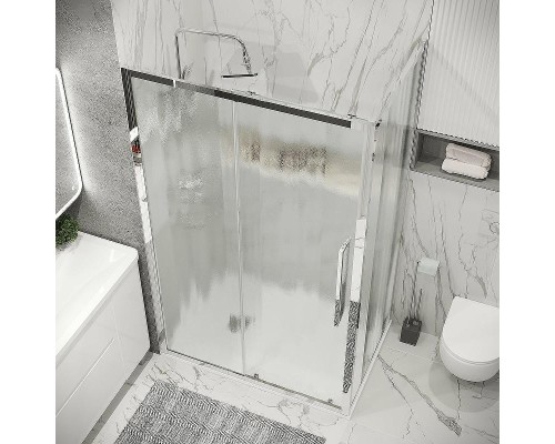 Душевая стенка Grossman Cosmo 80 200.K33.02.80.10.02 профиль Хром стекло шиншилла