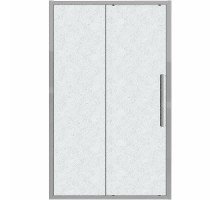 Душевая дверь Grossman Cosmo 130 100.K33.02.130.10.02 профиль Хром стекло шиншилла