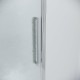 Душевая дверь Grossman Cosmo 130 100.K33.02.130.10.02 профиль Хром стекло шиншилла