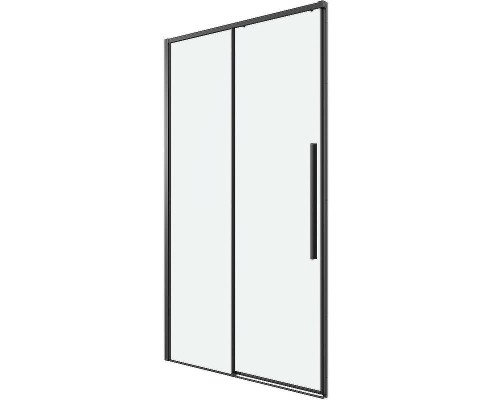 Душевая дверь Grossman Galaxy 140 100.K33.01.140.21.00 профиль Черный матовый стекло прозрачное