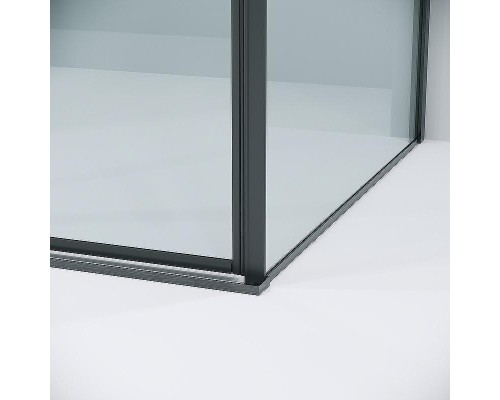 Душевая стенка Grossman Galaxy 90 200.K33.01.90.42.00 профиль Графит сатин стекло прозрачное