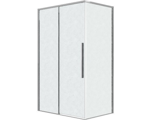 Душевая стенка Grossman Galaxy 80 200.K33.01.80.10.02 профиль Хром стекло шиншилла