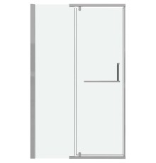 Душевая дверь Grossman Pragma 120 100.K33.03.120.10.00 профиль Хром стекло прозрачное