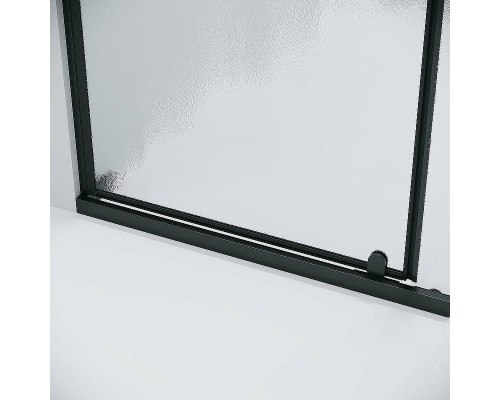 Душевой уголок Grossman Pragma 120х90 120.K33.03.1290.21.02 профиль Черный матовый стекло шиншилла