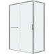 Душевой уголок Grossman Style 120х90 120.K33.05.1290.10.00 профиль Хром стекло прозрачное