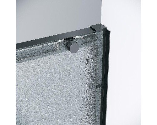 Душевой уголок Grossman Style 120х70 120.K33.05.1270.21.02 профиль Черный матовый стекло шиншилла