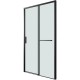 Душевая дверь Grossman Style 130 100.K33.05.130.21.00 профиль Черный матовый стекло прозрачное
