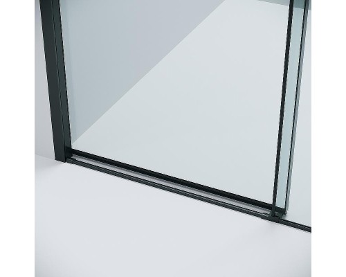 Душевая дверь Grossman Style 130 100.K33.05.130.21.00 профиль Черный матовый стекло прозрачное