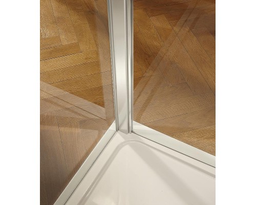 Душевая дверь Jacob Delafon Contra 100 E22T101-GA профиль Хром стекло прозрачное