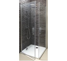 Душевая дверь Jacob Delafon Contra 100 E22T101-GA профиль Хром стекло прозрачное