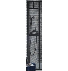 Душевая стенка Jacob Delafon Nouvelle Vague 30 E94WI30-VTG профиль Черный матовый стекло тонированное