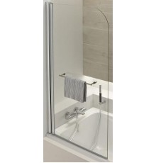 Шторка на ванну Jacob Delafon Odeon Up 80x145 E4932-GA профиль Хром стекло прозрачное