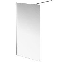 Душевая перегородка Kerama Marazzi Vetro 100 VE.100.WI.CR профиль Хром стекло прозрачное