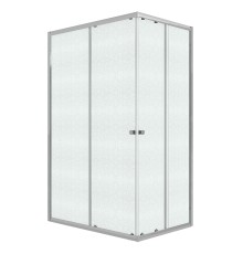 Душевой уголок Niagara Eco 120х80 NG-1012-14QMT профиль Хром матовый стекло матовое