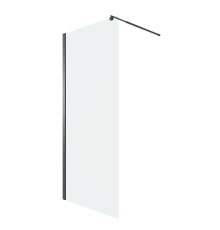 Душевая перегородка Niagara Eco 80 NG-551-80BLACK профиль Черный матовый стекло прозрачное