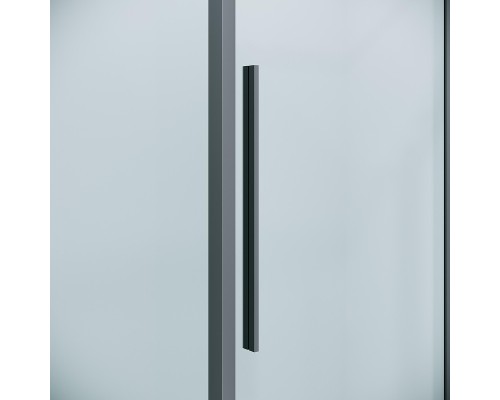 Душевая дверь Niagara Nova 130 NG-34-13AGR профиль Графит матовый стекло прозрачное