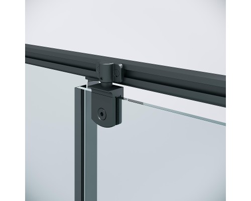 Душевой уголок Niagara Nova 90х100 NG-35-9AGR-A100GR-34 профиль Графит матовый стекло прозрачное