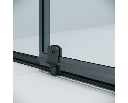 Душевой уголок Niagara Nova 90х100 NG-35-9AGR-A100GR-34 профиль Графит матовый стекло прозрачное