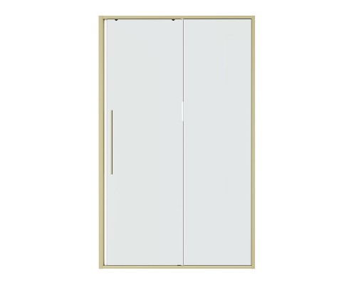 Душевая дверь Niagara Nova 120 NG-44-12ASG профиль Золото брашированное стекло прозрачное