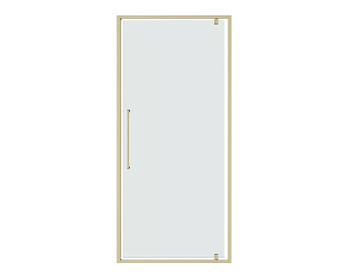 Душевая дверь Niagara Nova 80 NG-45-8ASG профиль Золото брашированное стекло прозрачное