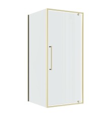 Душевой уголок Niagara Nova 80х100 NG-45-8ASG-A100SG-34 профиль Золото брашированное стекло прозрачное