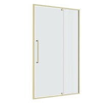 Душевая дверь Niagara Nova 120 NG-45-12ASG профиль Золото брашированное стекло прозрачное