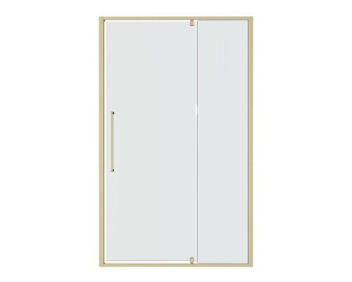 Душевая дверь Niagara Nova 120 NG-45-12ASG профиль Золото брашированное стекло прозрачное