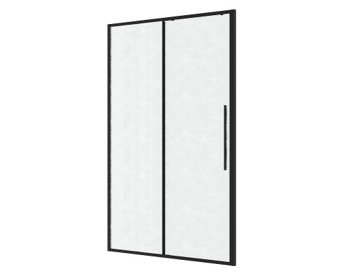 Душевая дверь Niagara Nova 130 L NG-84-L13CHB профиль Черный матовый стекло шиншилла