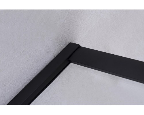Душевой уголок Niagara Nova 120х80 682108111BLACK профиль Черный матовый стекло прозрачное