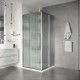 Душевой уголок Niagara Nova 90х90 NG-4623-34 профиль Хром стекло рифленое