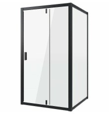 Душевой уголок Niagara Nova 110х100 NG-83-11AB-A100B профиль Черный стекло прозрачное