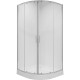 Душевой уголок Niagara Nova 80х80 NG-6686-08 профиль Хром стекло прозрачное