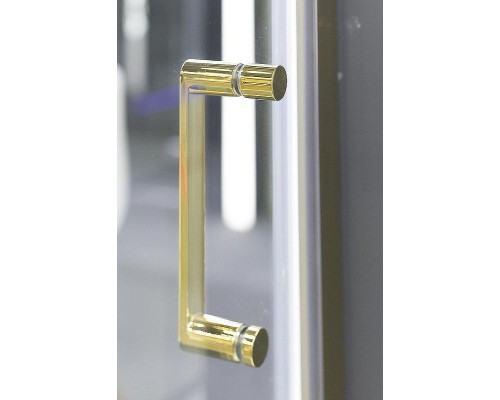 Душевая дверь Niagara Nova 100 NG-43-10AG профиль Холодное золото стекло прозрачное