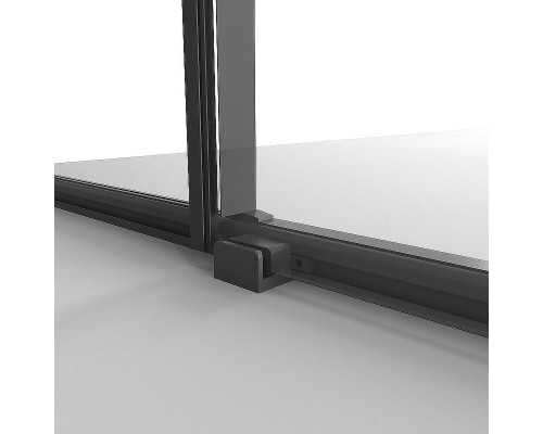 Душевой уголок Niagara Nova 90х80 NG-84-9AB-A80B-34 профиль Черный матовый стекло прозрачное