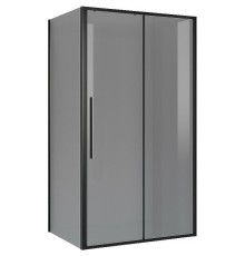 Душевой уголок Niagara Nova 140х80 NG-85-14TB-TB80-34 профиль Черный матовый стекло тонированное