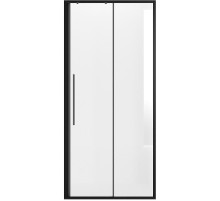 Душевая дверь Niagara Nova 100 NG-84-10AB профиль Черный матовый стекло прозрачное