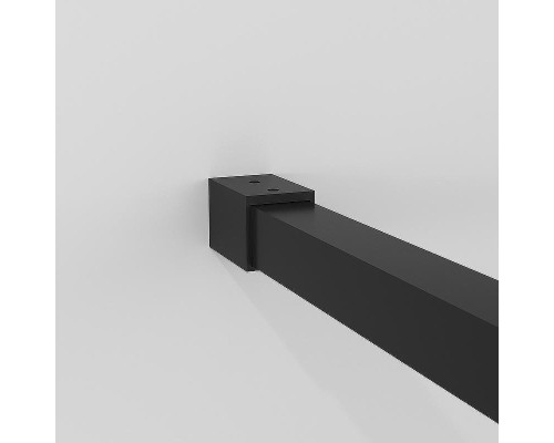 Душевая перегородка Niagara Nova 100 NG-688-10BLACK профиль Черный матовый стекло прозрачное