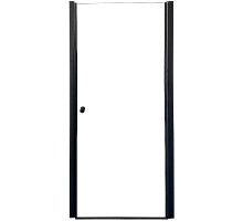 Душевая дверь Parly 90 DE90B профиль Черный стекло прозрачное