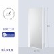 Душевая дверь Parly DE70F 70 11466 профиль Белый стекло матовое
