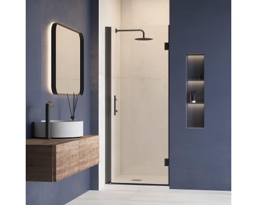 Душевая дверь RGW Hotel HO-011B 70 350601107-14 профиль Черный стекло прозрачное