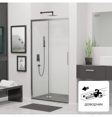 Душевая дверь RGW Leipzig LE-12 120 34121212-11 профиль Хром стекло прозрачное