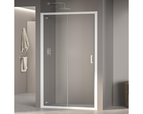 Душевая дверь RGW Passage PA-14W 140 41081414-15 профиль Белый стекло прозрачное