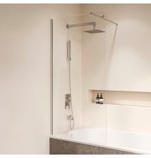 Шторка на ванну RGW Screens SC-050 60x150 351105006-11 профиль Хром стекло прозрачное