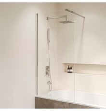 Шторка на ванну RGW Screens SC-052 80x150 35115208-11 профиль Хром стекло прозрачное