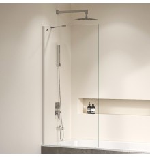 Шторка на ванну RGW Screens SC-150 60х150 351115006-11 профиль Хром стекло прозрачное