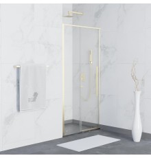 Душевая дверь RGW Stilvoll SV-12G 100 32321210-16 профиль Золото стекло прозрачное